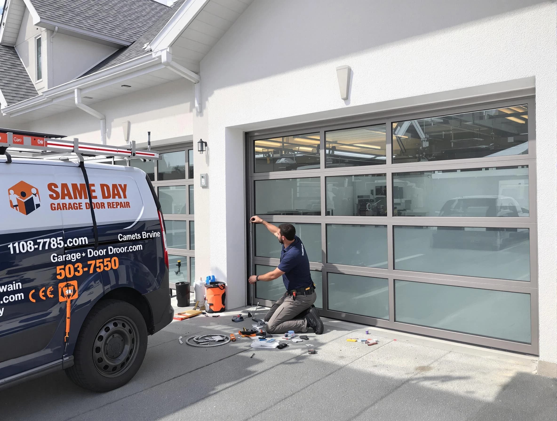 Same-day garage door repair service by Brookfield Garage Door Repair in Brookfield