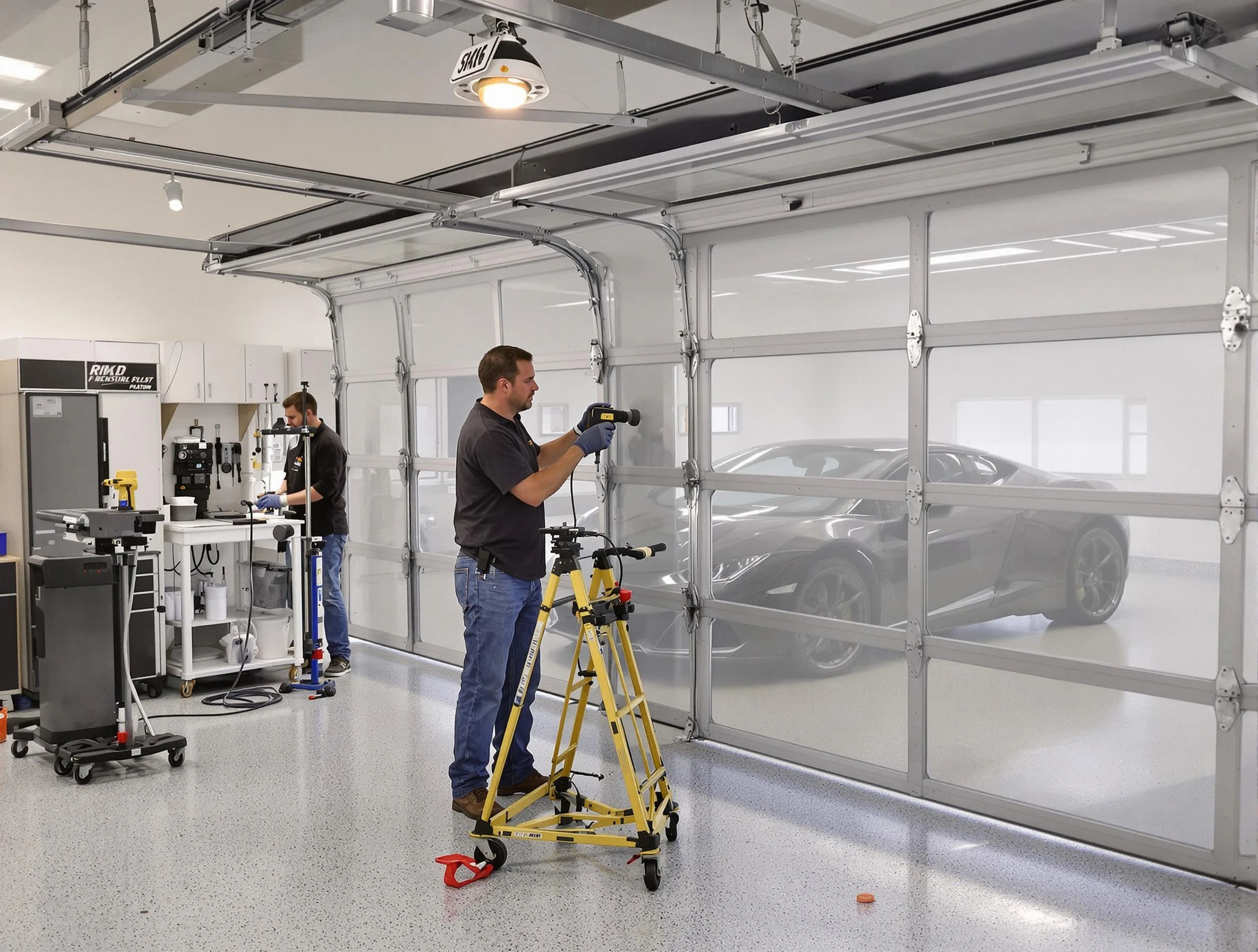 Garage Door Dents Repair in Brookfield