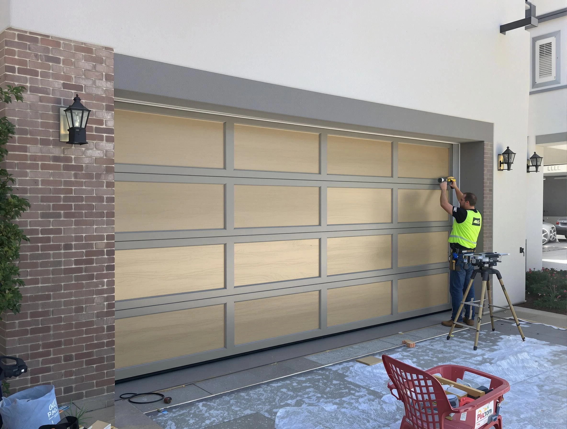 Garage door replacement service by Brookfield Garage Door Repair in Brookfield