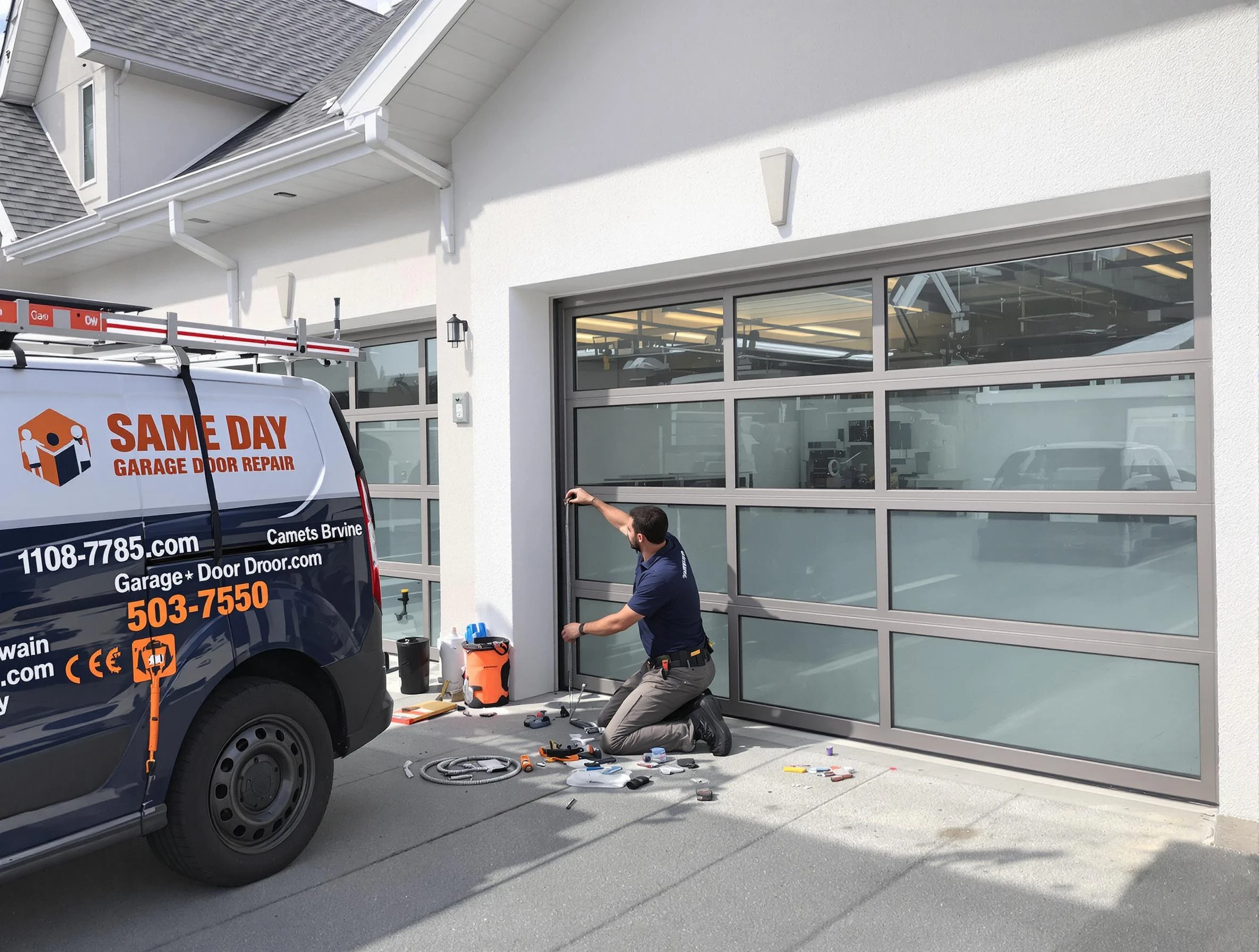 Same-day garage door repair service by Brookfield Garage Door Repair in Brookfield